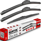 RAINTOK Sedona 26-inch front wiper blades improve visibility in rainy conditions.