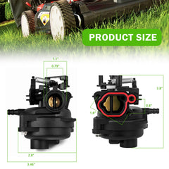 Rakiyada 799584 carburetor package shows ready-to-install replacement for compatible engines.