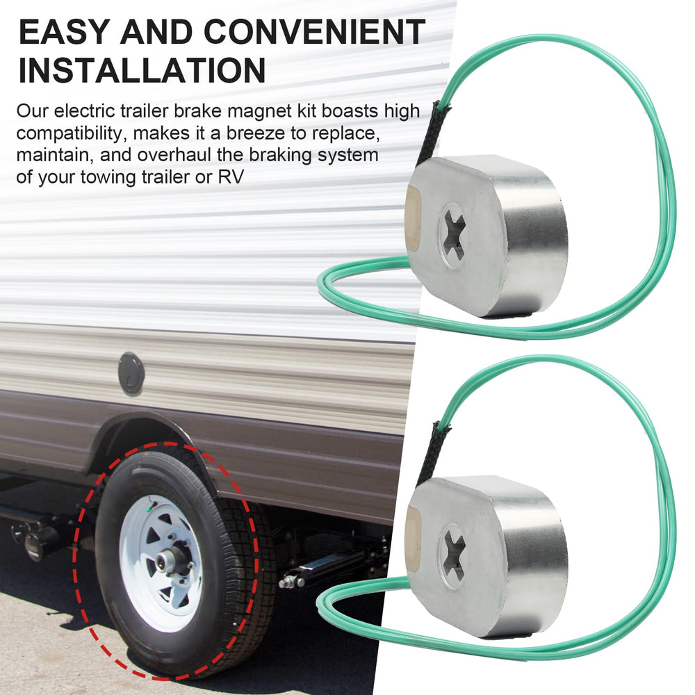 RALZAOTO kit is compatible with 3500-lb axles for heavier trailers.