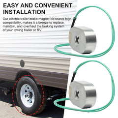 RALZAOTO kit is compatible with 3500-lb axles for heavier trailers.