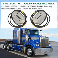 RALZAOTO brake magnet kit 12-1/4 side view, durable magnet design for long-term use