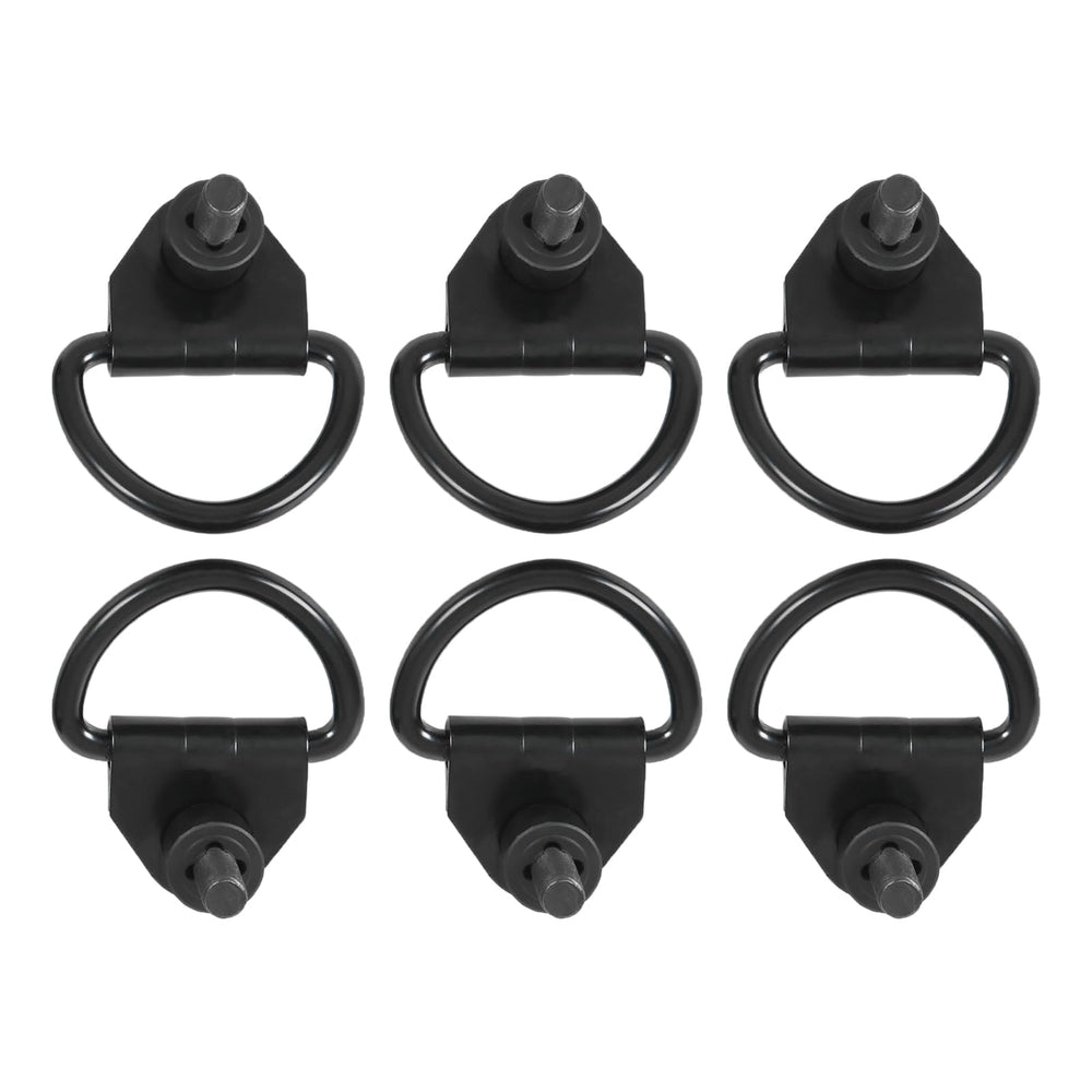 RALZAOTO cargo-d-hooks-set showing six sturdy hooks for secure cargo tie-downs.