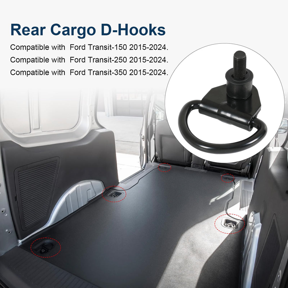 RALZAOTO D-hooks with black anti-rust coating for long-lasting durability.
