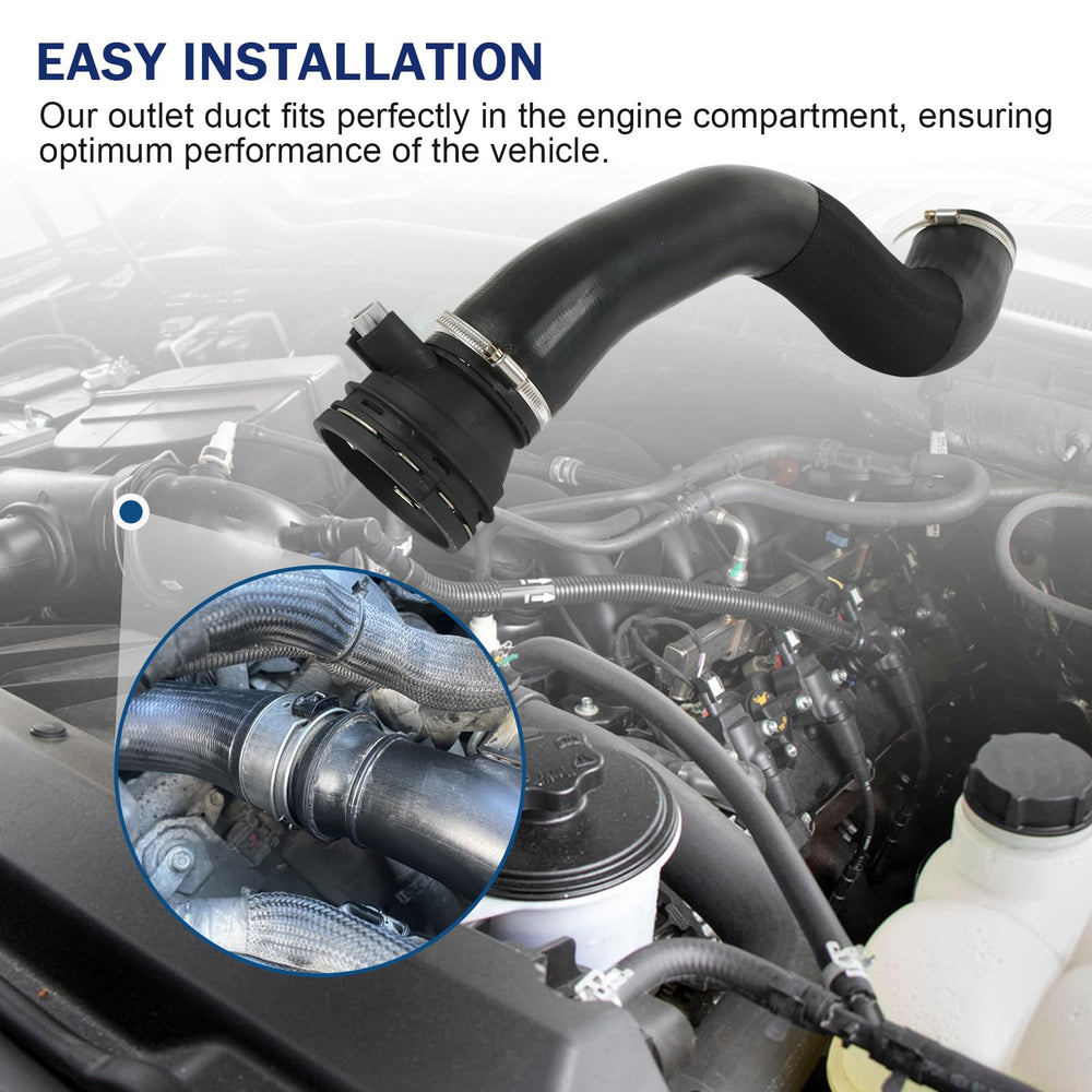 RALZAOTO outlet tube installation aids precise mounting in the engine compartment.