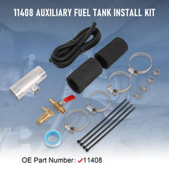 RALZAOTO gravity-fed setup for diesel systems showing uninterrupted fuel flow.