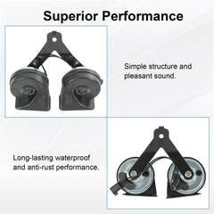 RALZAOTO horn waterproof and rust-resistant coating for long-lasting performance