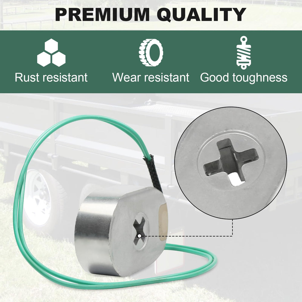 RALZAOTO retainer clips secure magnet position during operation.