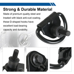 RALZAOTO tie-down-hook-6pcs providing strong securing points on the go.