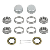 RALZAOTO trailer bearing kit with L44643 and L44610 supports smooth wheel rotation.