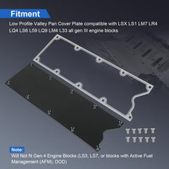 Included bolts and gasket pack simplify installation and secure fit