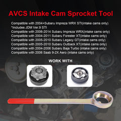 RALZAOTO welded 3-piece design tool promotes stable torque during cam work