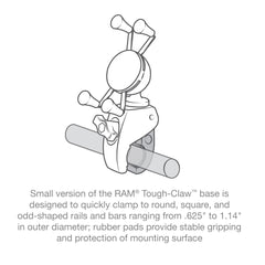 RAM MOUNTS optional device tether for rugged use