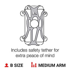 RAM MOUNTS rubber caps provide secure grip on large phones