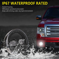 RAMJET4X4 LED fog light, DOT-approved for legal road use.