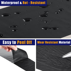 Ramkle butyl sealant tape protects boat decks from moisture.