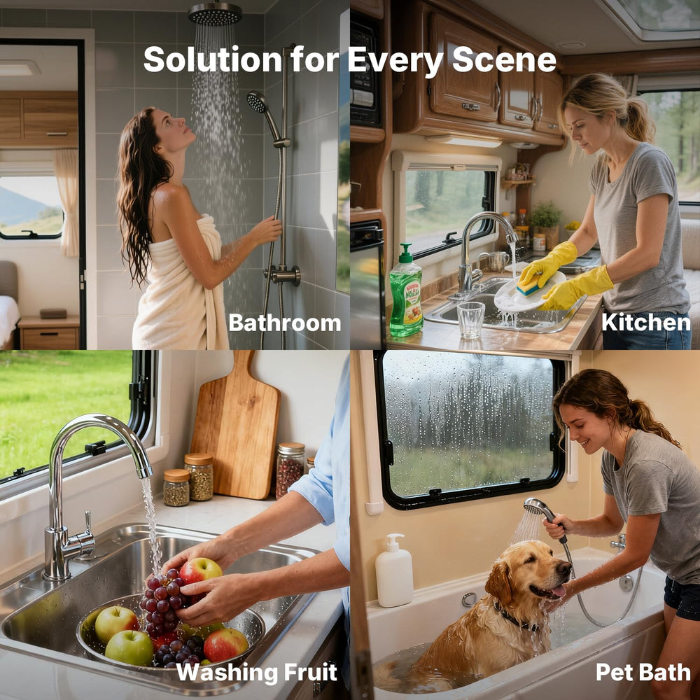 Ranein Gen II supports simultaneous hot water use for the family in cold climates.