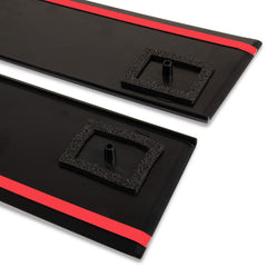 RANSOTO B-pillar trim installed on right side highlighting finish and seal