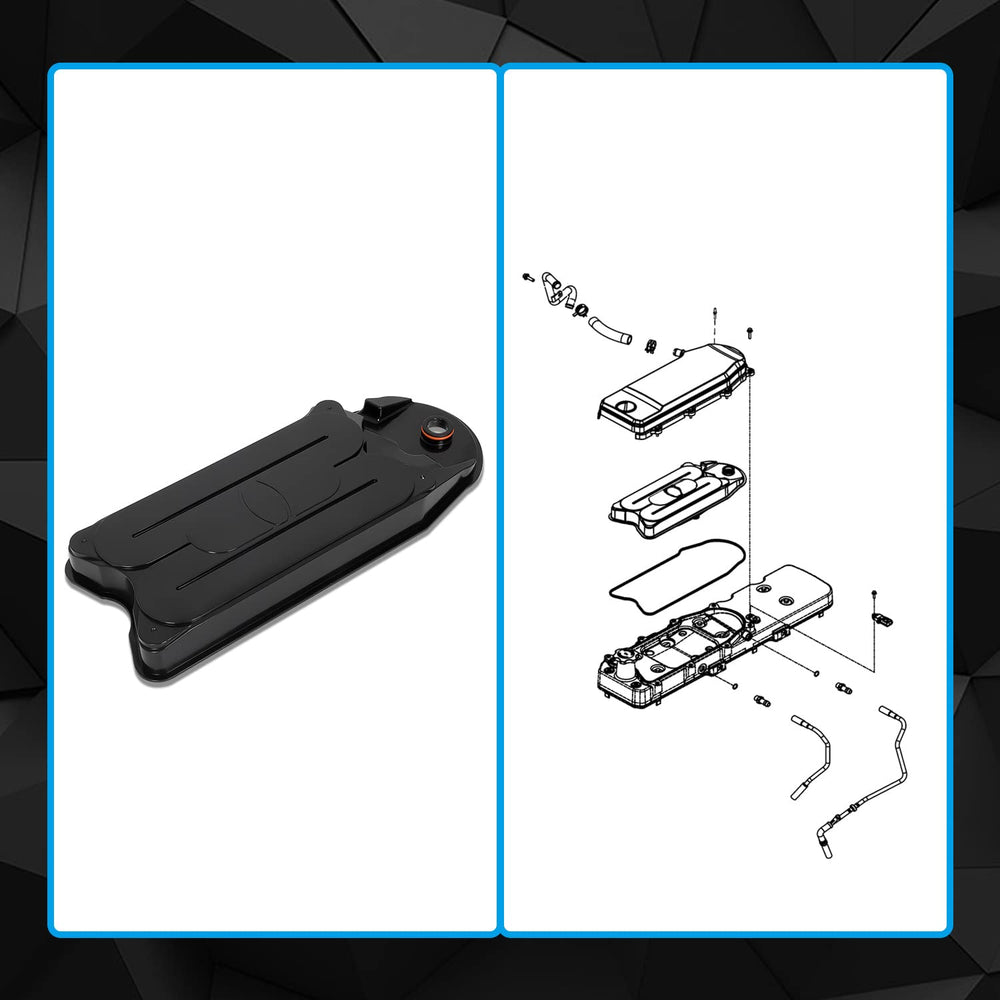 RANSOTO CCV filter compatibility chart for Dodge Ram and Freightliner models.