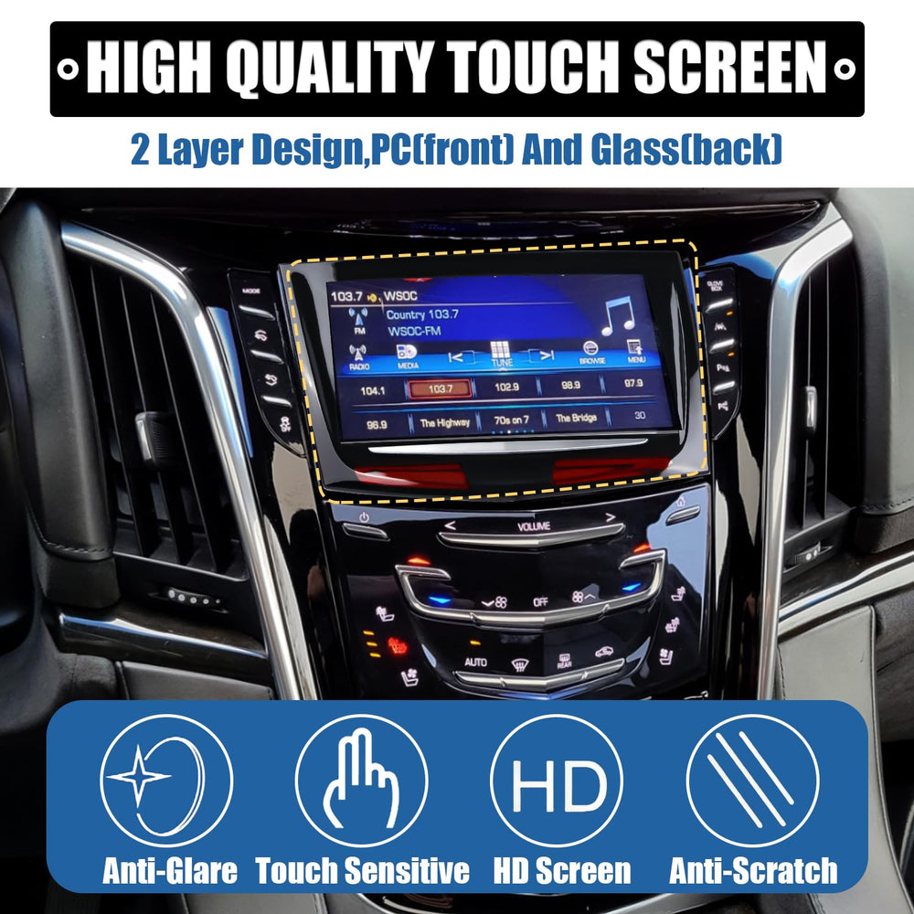 Ransoto CUE close-up panel detail with high-quality touch panel.