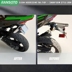 RANSOTO Fender Eliminator bracket for Z500 demonstrates durable hardware.
