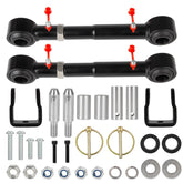 RANSOTO front sway bar quick disconnects mounted on a TJ/XJ for enhanced articulation.