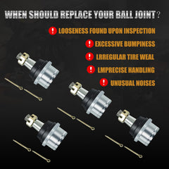 RANSOTO heat-treated ball studs deliver consistent steering response