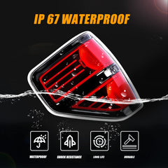 RANSOTO tail light for Ford F-150 right smoked lens enhances signaling