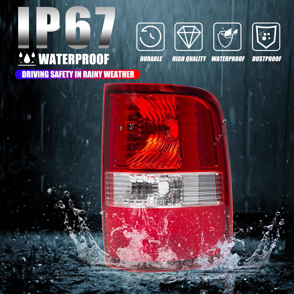 RANSOTO tail light aids night visibility and safer driving at a glance.
