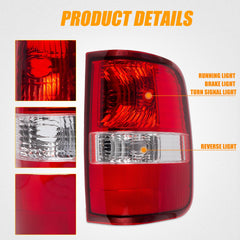 RANSOTO waterproof and dustproof seal highlight durable tail light performance.