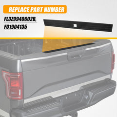 RANSOTO tailgate cap with seamless fit for Ford F-150, enhances appearance.