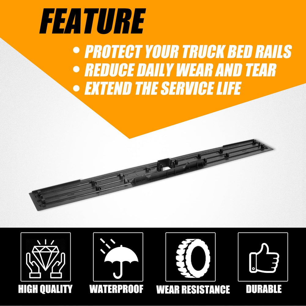 RANSOTO tailgate molding weather-resistant finish stands up to rain and sun.