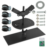 RANSOTO universal steel roof rack top-mount spare tire carrier for secure transport