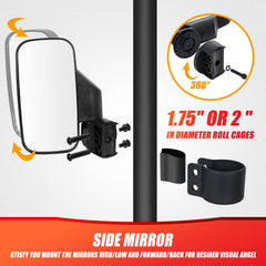 RANSOTO rugged ABS housing with tempered glass for durability.