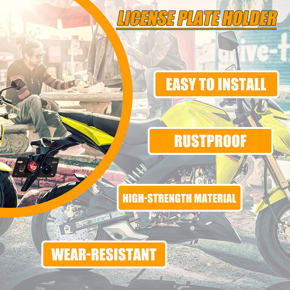 RANSOTO Z125 3mm aluminum plate construction for durability