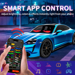 RAOZBE DIY LED matrix panel showcases vivid colors and flexible mounting