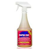 Rapid Tac Application Fluid bottle spray for bubble-free vinyl installations on smooth surfaces.