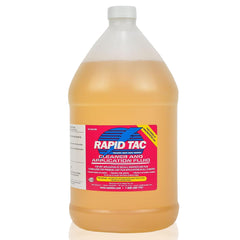Rapid Tac Application Fluid bottle pour enables bubble-free vinyl installations with smooth finishes.