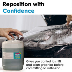 Rapid Tac II specialty-films compatibility for smooth handling with metallic and reflective films.