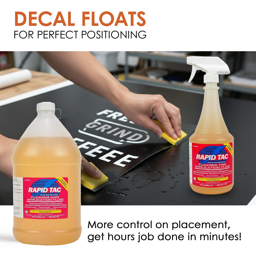 Rapid Tac supports wraps, decals, and signs on vehicles and storefronts.
