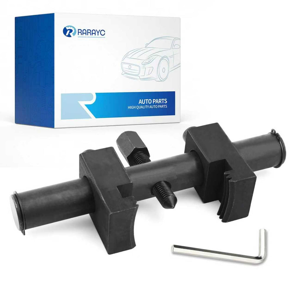 RARAYC adjustable crankshaft pulley puller in use for smooth removal during maintenance