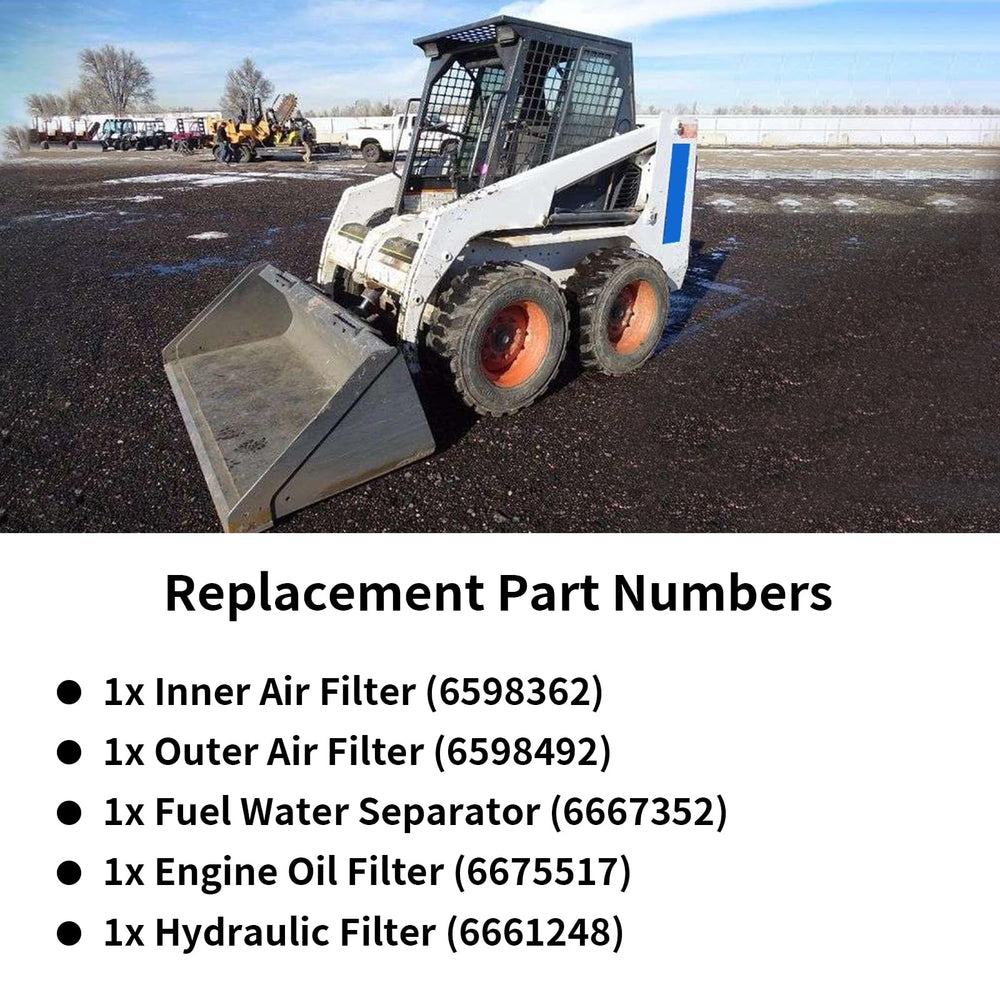 RARAYC kit compatible with Bobcat loaders ensures easy maintenance.