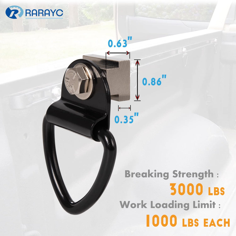 RARAYC bed rails compatibility with Toyota Tundra and Tacoma and other compatible pickups