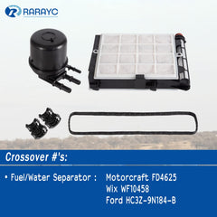 RARAYC fd4625 fuel filter assembly for Ford 6.7 Powerstroke