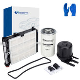 RARAYC fuel filter element close-up highlighting precise filtration for cleaner fuel