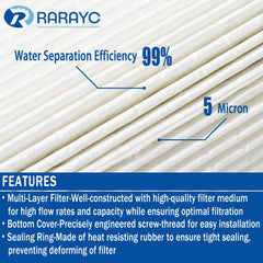 RARAYC filtration supports long-term fuel system protection and reliability.