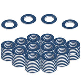 RARAYC oil drain plug washer set, 100 pcs, ready for easy engine maintenance.