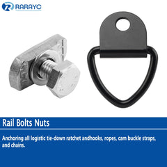 RARAYC installation example demonstrates quick mounting on rails.