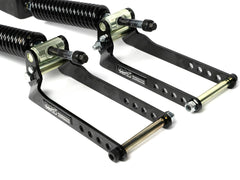 RAS 4611-HD rear leaf springs reinforced for heavy towing and load support.