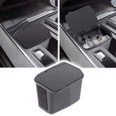 RAVOTOM center console coin box fit shows precise Ford F-150 alignment and organized coins.