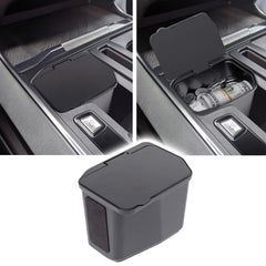 RAVOTOM center console coin box fit shows precise Ford F-150 alignment and organized coins.